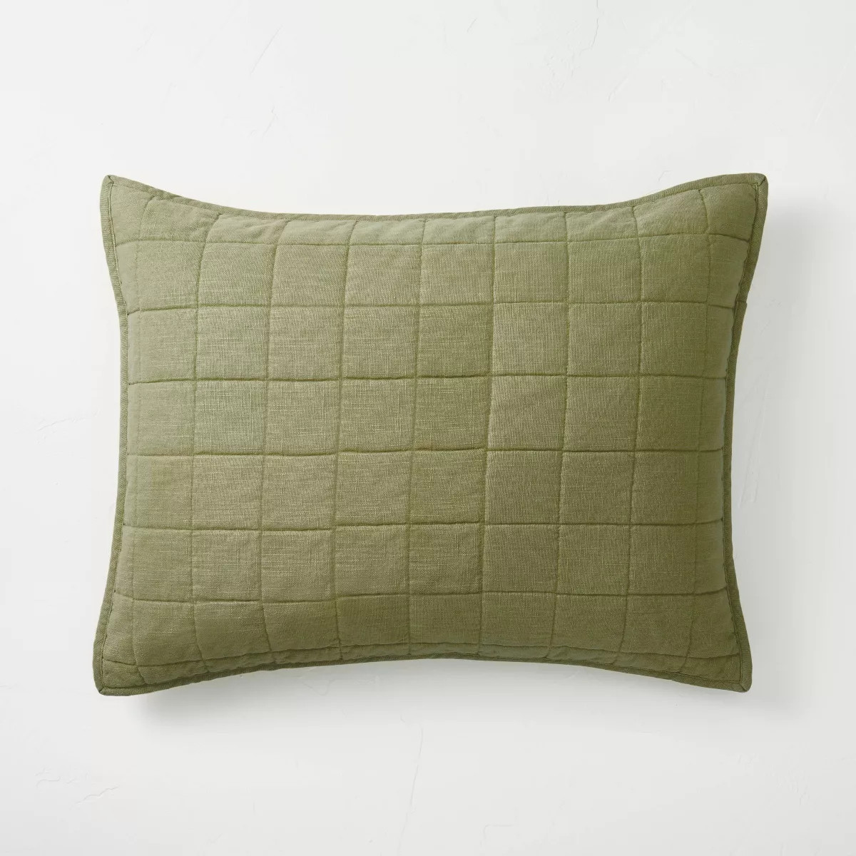 Heavyweight Linen Blend Quilt Pillow Sham - Casaluna™ | Target