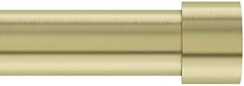 Umbra 245977-104 Cappa 1-Inch Curtain Rod, Includes 2 Matching Finials, Brackets & Hardware, 120 ... | Amazon (US)