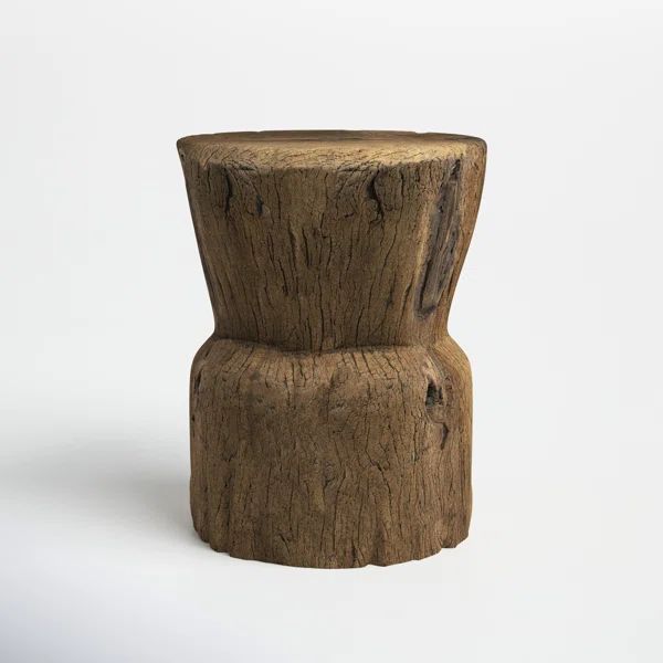 Cleo Solid Wood Accent Stool | Wayfair Professional