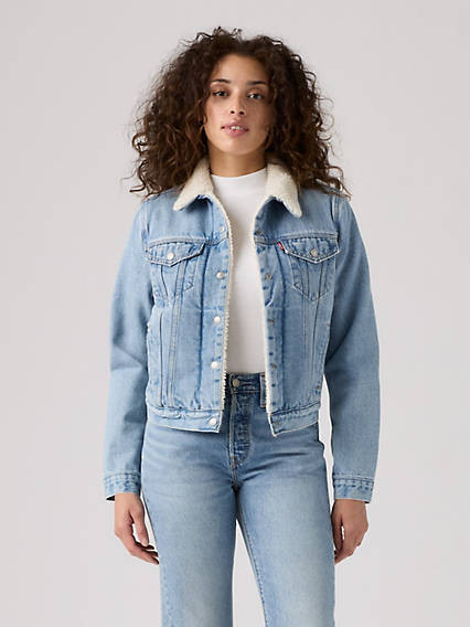 Levi's Original Sherpa Trucker Jacket - Women's L | Levi's US