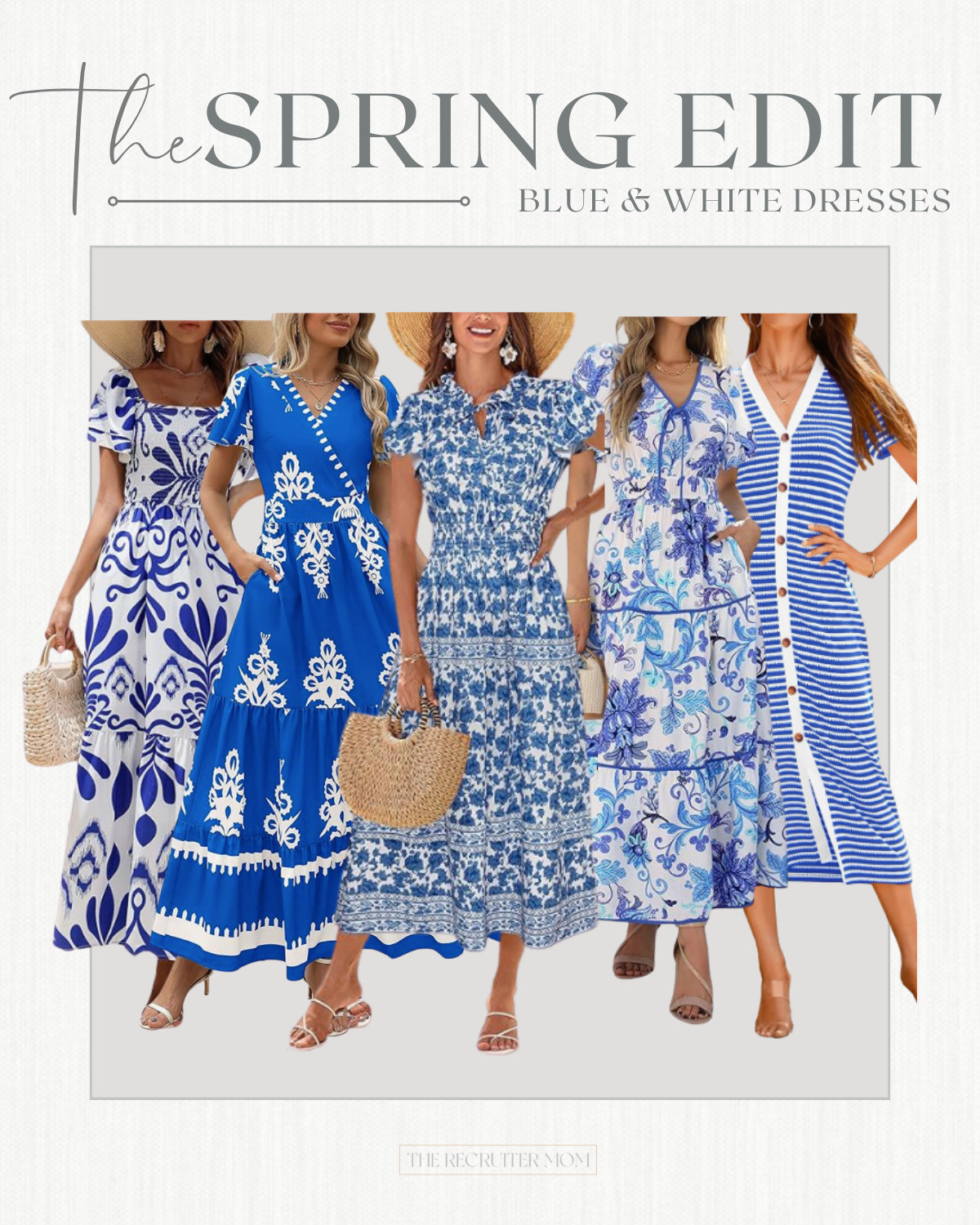 Blue Spring Casual Dresses 

 #springdress #everydaydress #summerdress #amazon 

#LTKSeasonal #LTKMidsize #LTKFindsUnder50