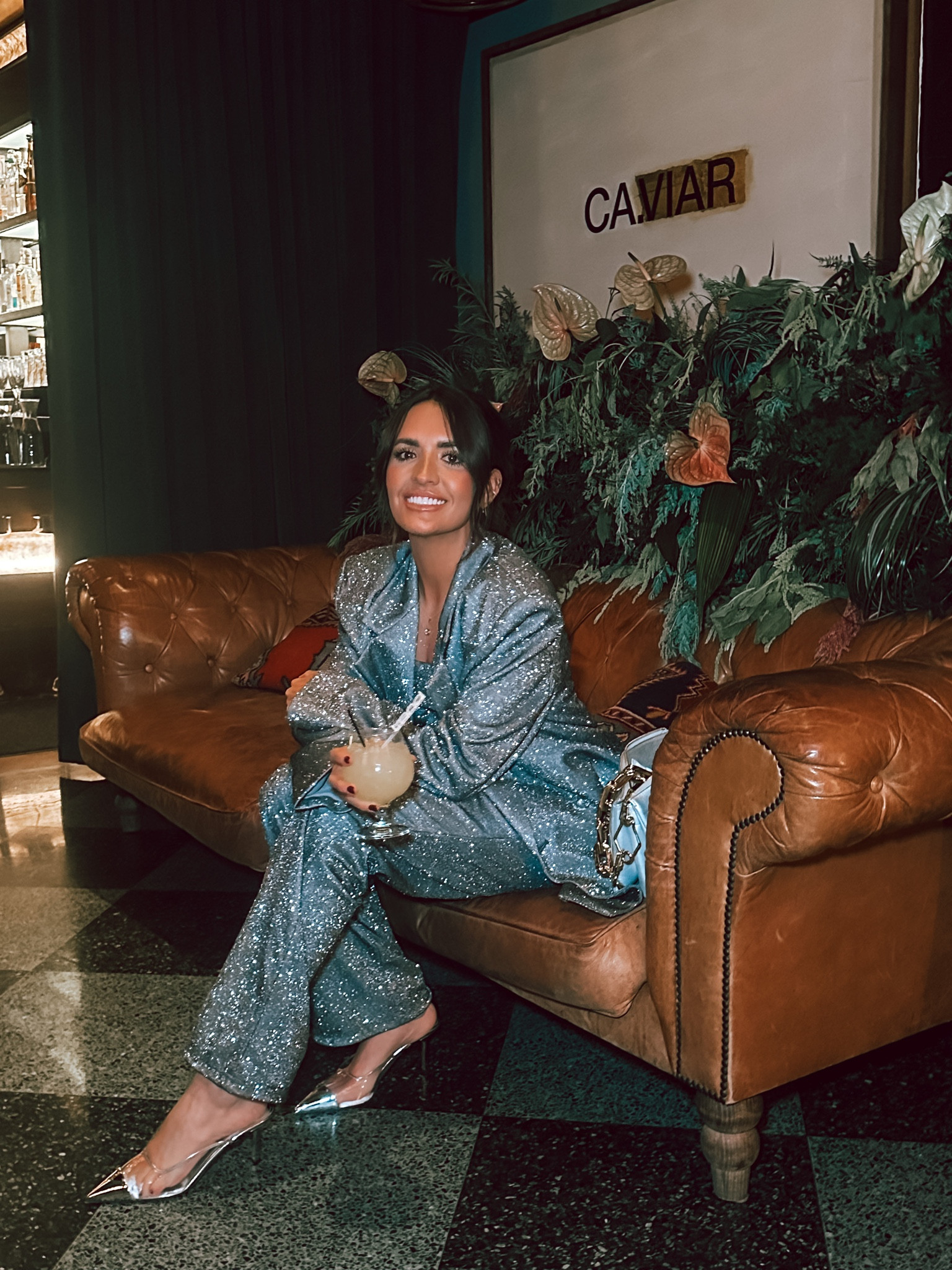 Silver/metallic sparkle outfit from last night at my management’s party at LTK CON!

#LTKshoecrush #LTKCon #LTKstyletip