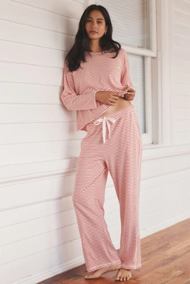 Papinelle Jada Knit Pajama Set | Anthropologie (US)