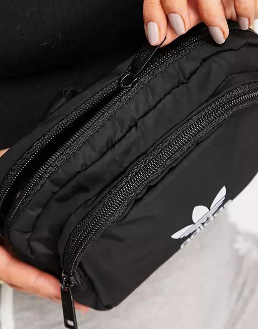 adidas Originals logo fanny pack in black | ASOS (Global)