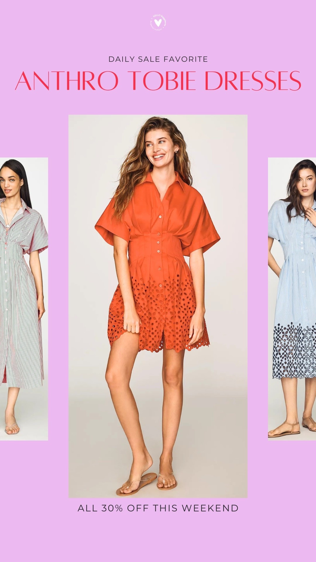 30% off tone dresses at @Anthropologie •

#LTKootd #LTKmomlife #LTKSaleAlert