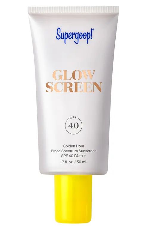 Supergoop!® Glowscreen Broad Spectrum Sunscreen SPF 40 in Golden Hour at Nordstrom, Size 1.7 Oz | Nordstrom