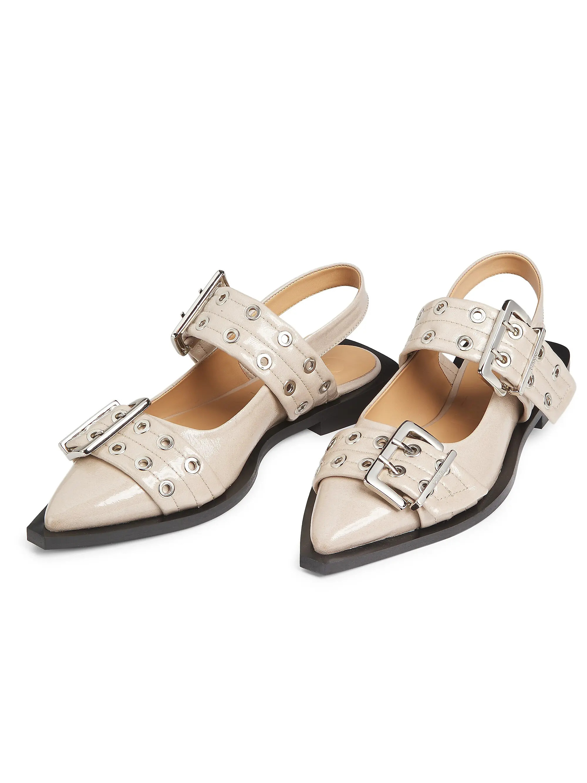 Buckle Ballerina Flats | Saks Fifth Avenue