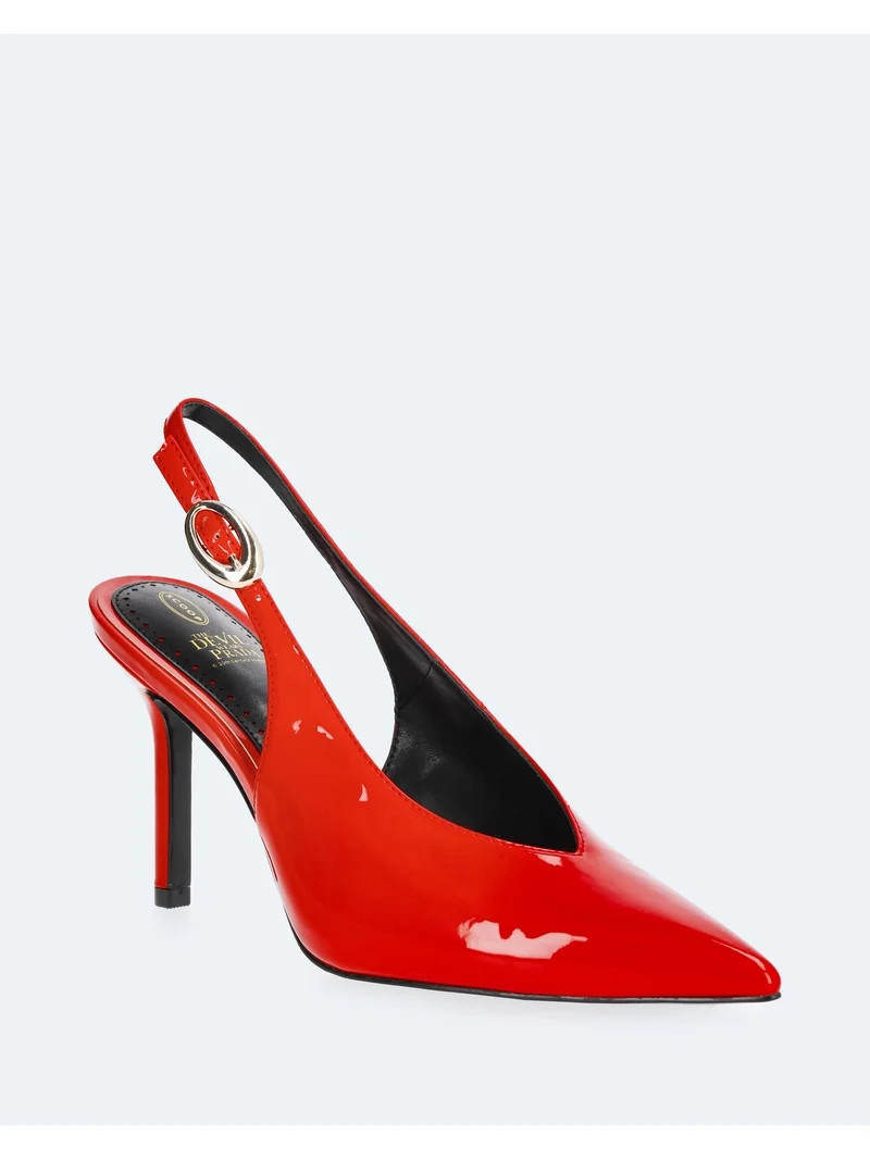 Devil Wears Prada Scoop Collection Women's Pointed Toe Slingback Heels - Walmart.com | Walmart (US)