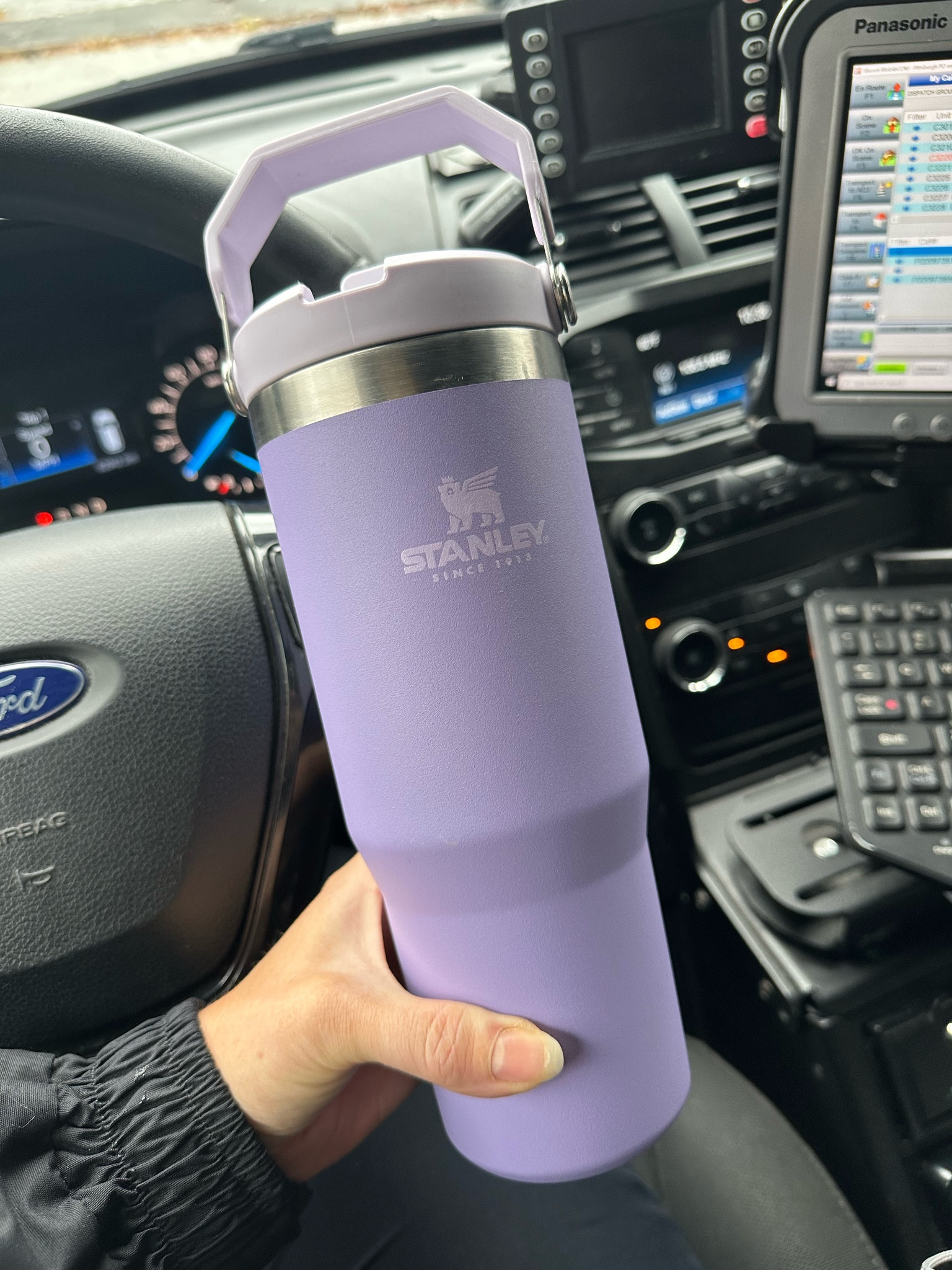 New Stanley tumbler! 💜 

#LTKfit #LTKhome #LTKstyletip