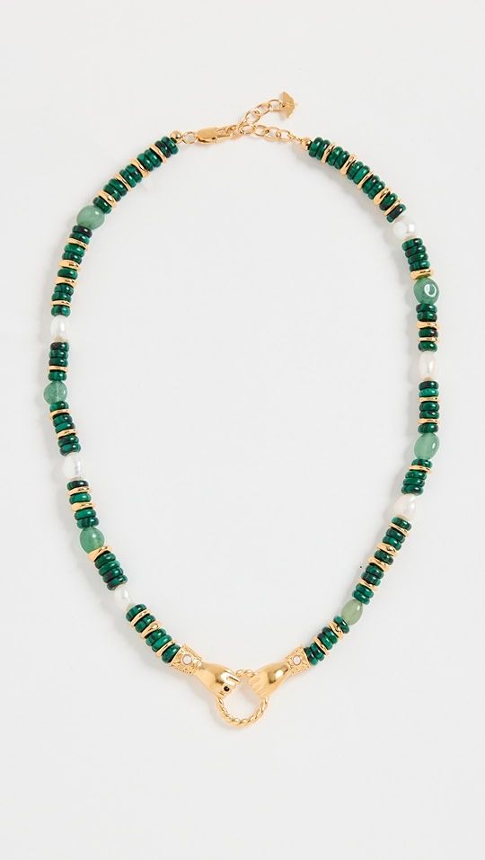 Large Beaded In Good Hands Necklace | Shopbop