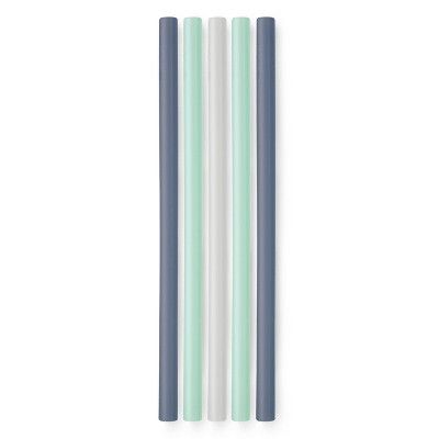 GoSili 5pk Silicone Reusable Standard Straws | Target