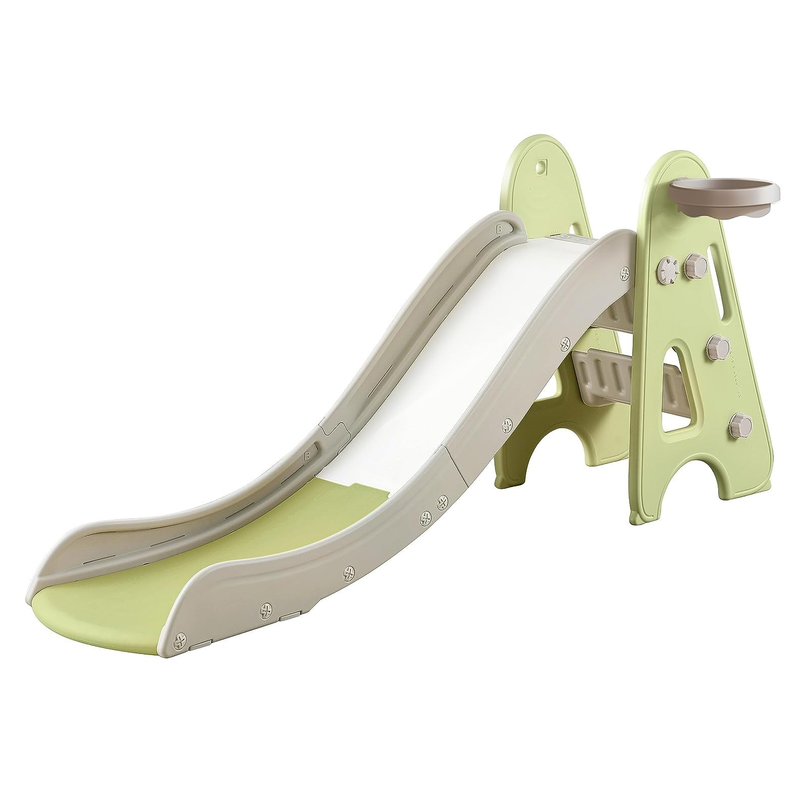 Indoor Toddler Slide for Kids, 3 in 1, Kid Play Climber Playset, Foldiable for Toddlers with Bask... | Amazon (US)