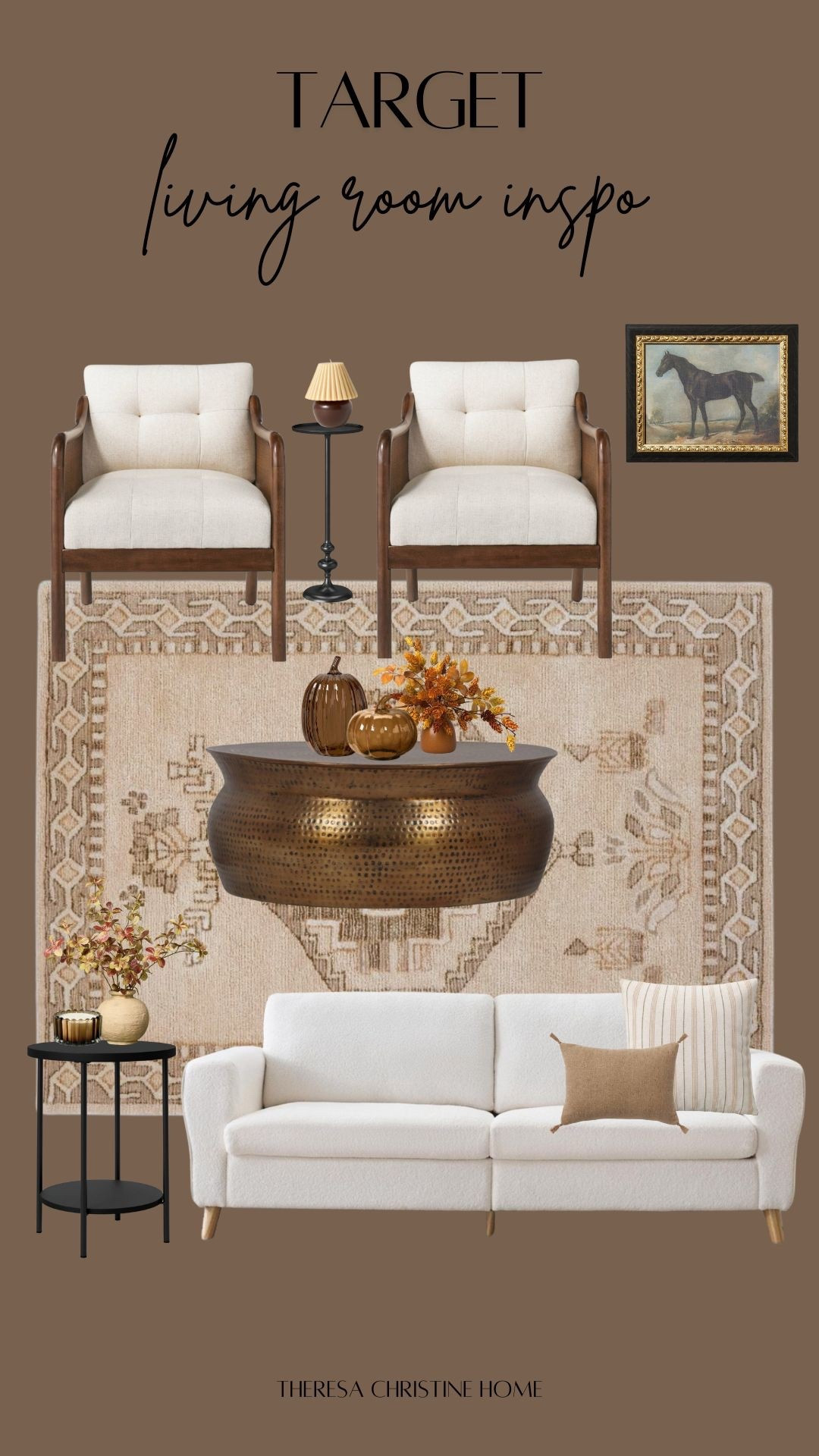 Target fall living room inspo 

Brown decor 
Target home decor 
Fall decor 

#LTKHome #LTKFallSale #LTKSeasonal