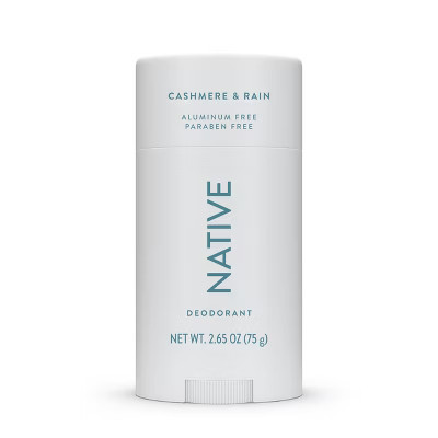 Native Deodorant for Women & Men - Cashmere & Rain - Aluminum-Free - 2.65oz | Target