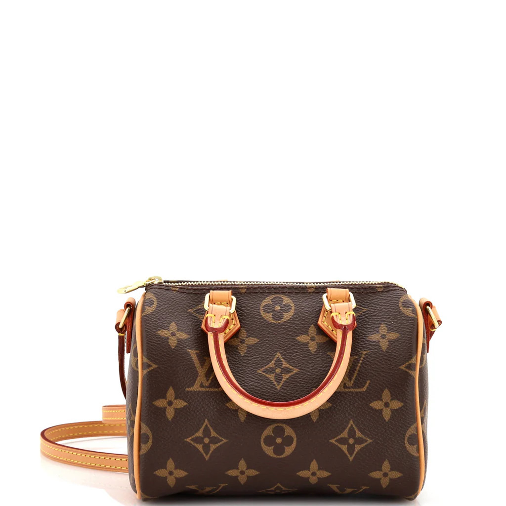 Speedy Bandouliere Bag Monogram Canvas Nano | Rebag