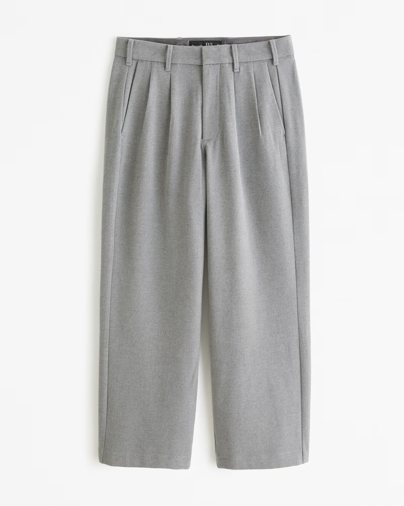 Men's Double Pleated Trouser | Men's Clearance | Abercrombie.com | Abercrombie & Fitch (US)