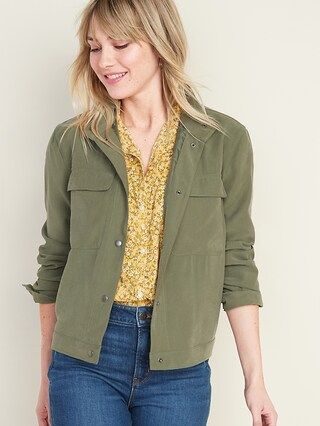 Soft Utility Jacket for Women | Old Navy (US)