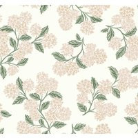 Rifle Paper Co. Hydrangea Wallpaper, Non Woven in Beige/Pink by DecoratorsBest | DecoratorsBest