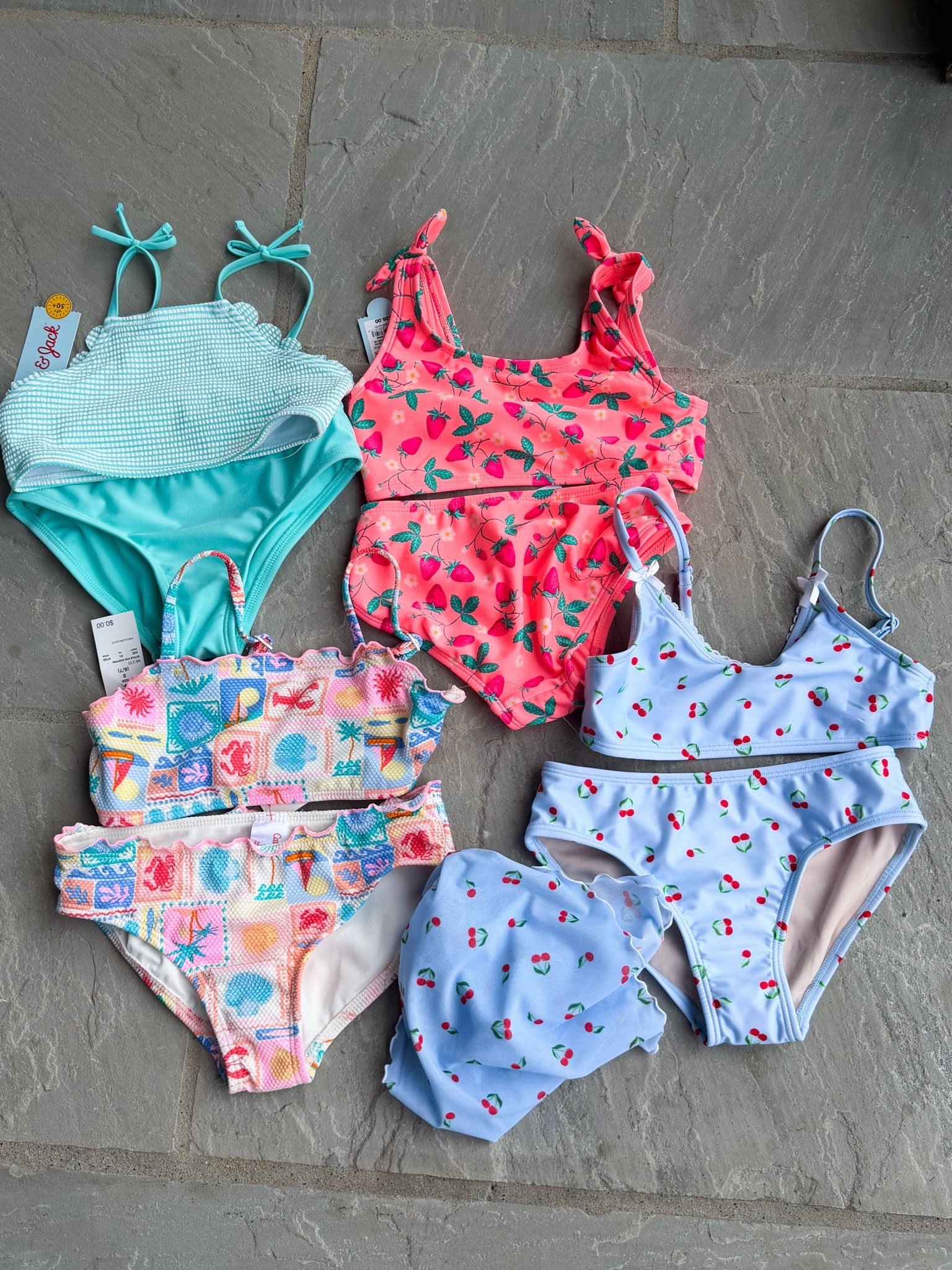 Snagged some super cute new swimsuits for vacay for my daughter today at target! #ltkswim
