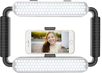 GVM Great Video Maker LED Ring Light 5600K Selfie Light, Smartphone Video Rig & Phone Video Stabi... | Amazon (US)