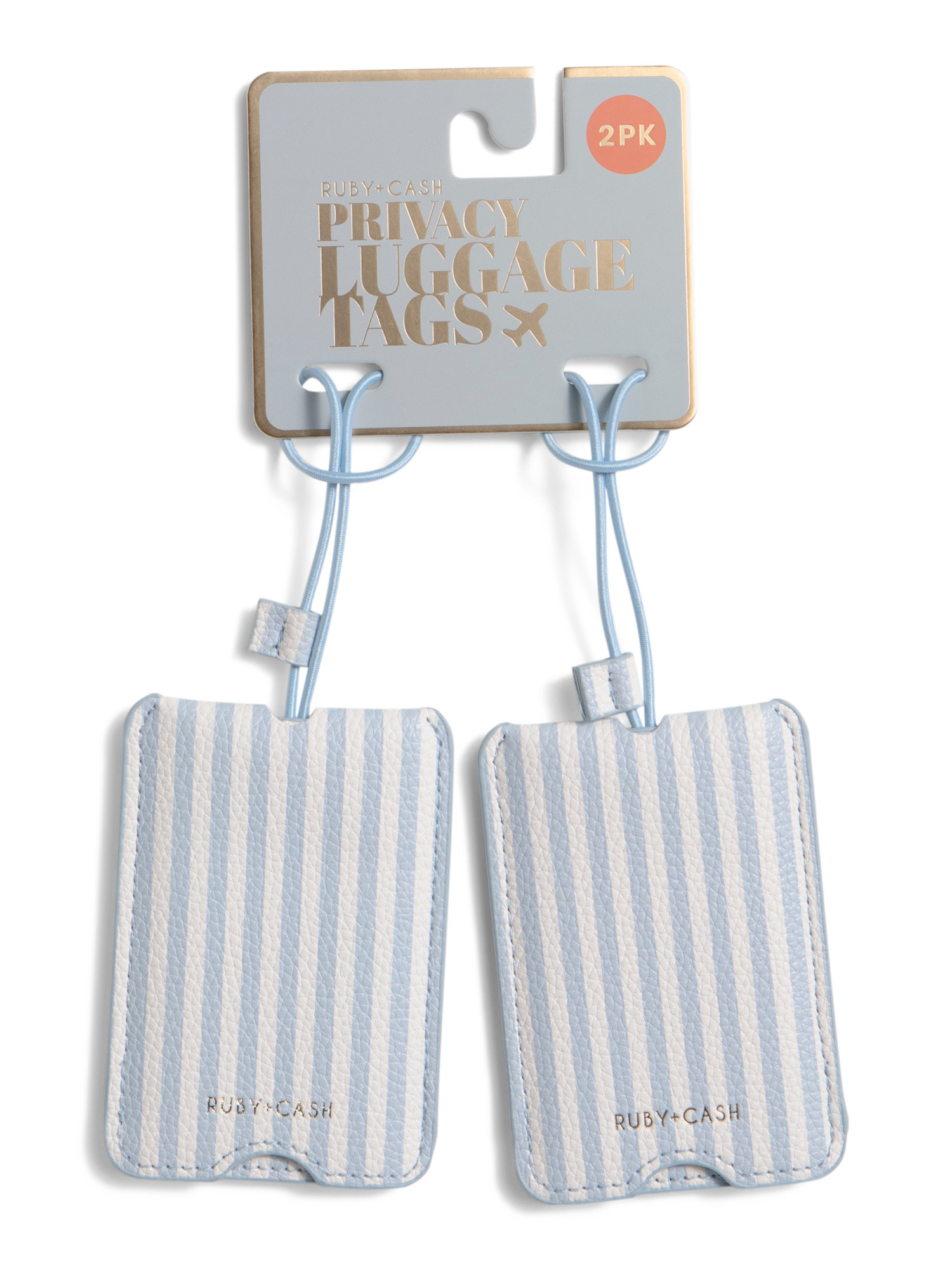 2pk Striped Luggage Tags | TJ Maxx