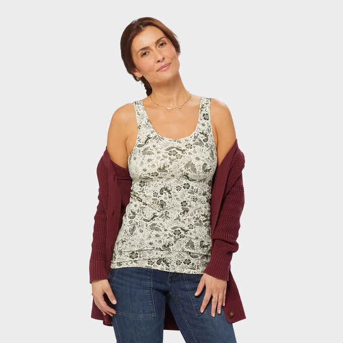 Women's No-Yank Shelf Bra Tank | Duluth Trading Company