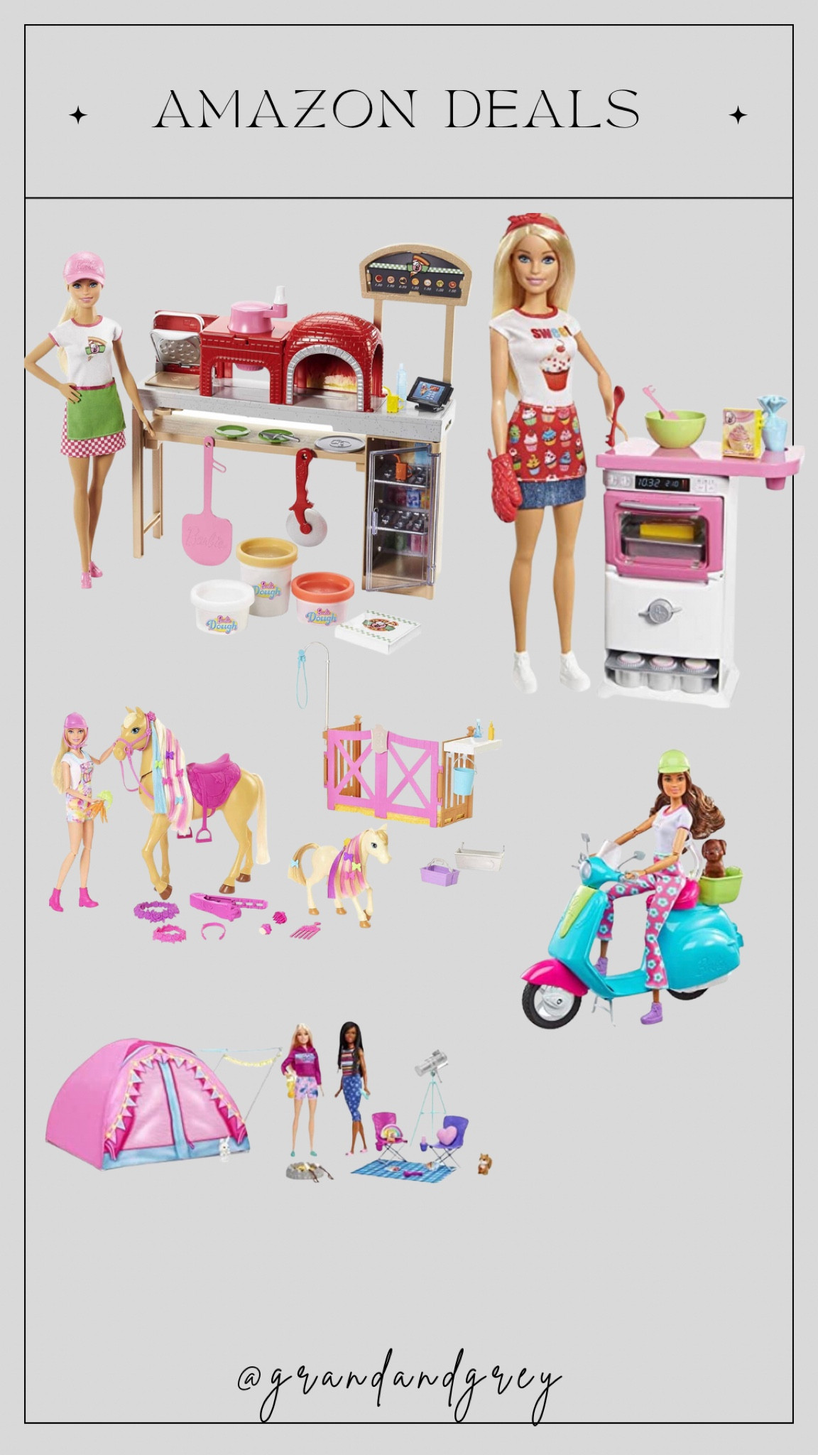 So many great barbie deals on amazon! 

#LTKSeasonal #LTKsalealert #LTKHoliday