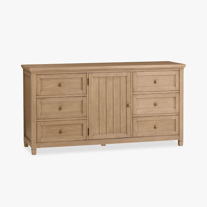 Beadboard 6-Drawer Wide Dresser | Pottery Barn Teen