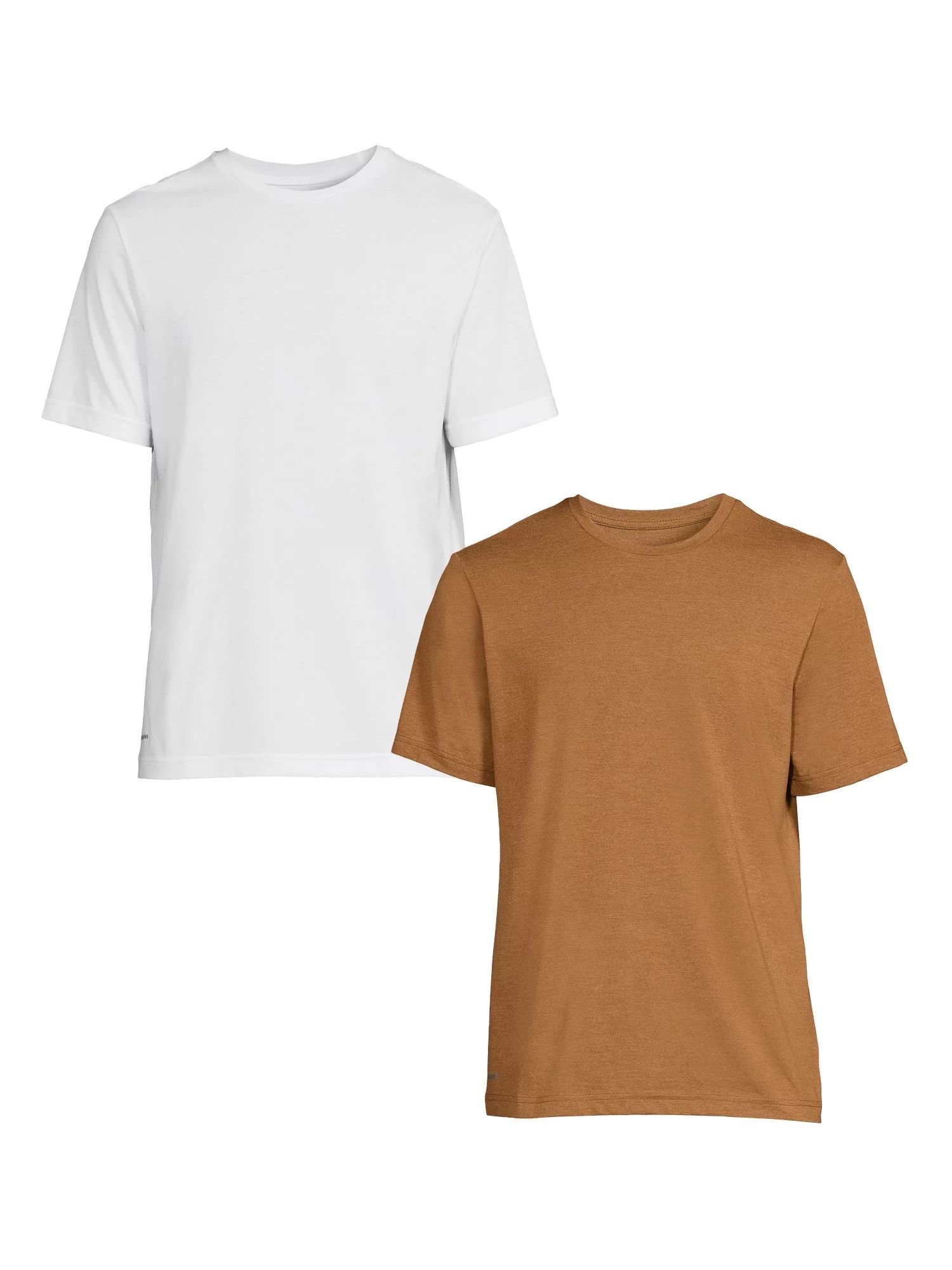 Athletic Works Men's and Big Men's Active Tri-Blend Tee, 2-Pack, Sizes up to 5XL | Walmart (US)