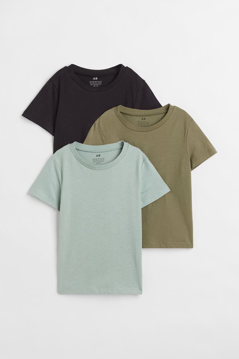 3-pack T-shirts | H&M (US)