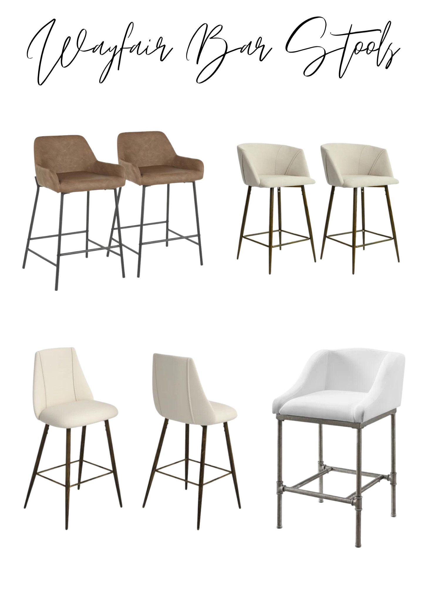 Wayfair bar online stools