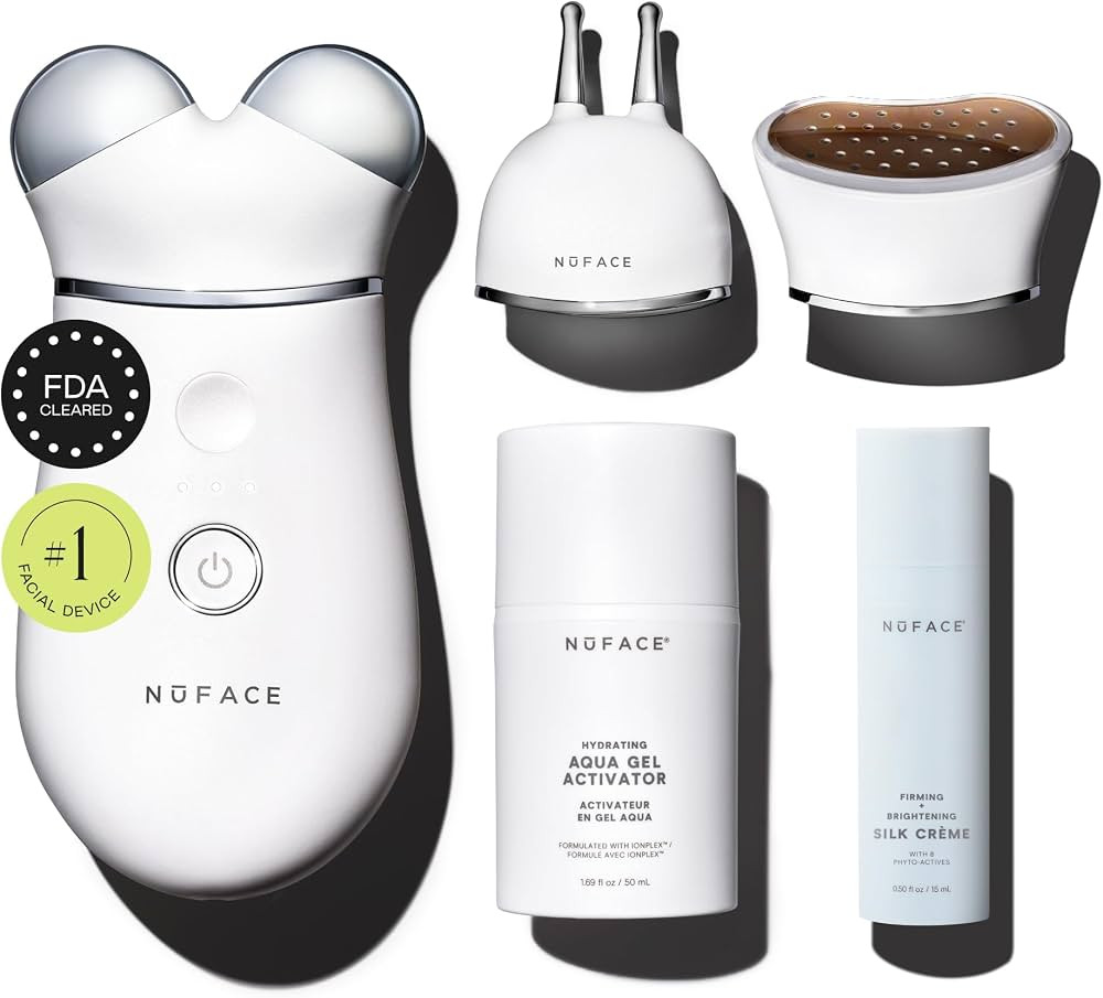 NUFACE Trinity+ Facial Massager - Face Firming & Toning Device for Lines & Wrinkles Treatment - F... | Amazon (US)
