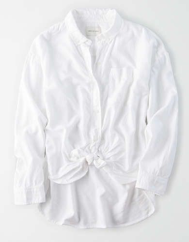AE Oxford Button Up Shirt | American Eagle Outfitters (US & CA)