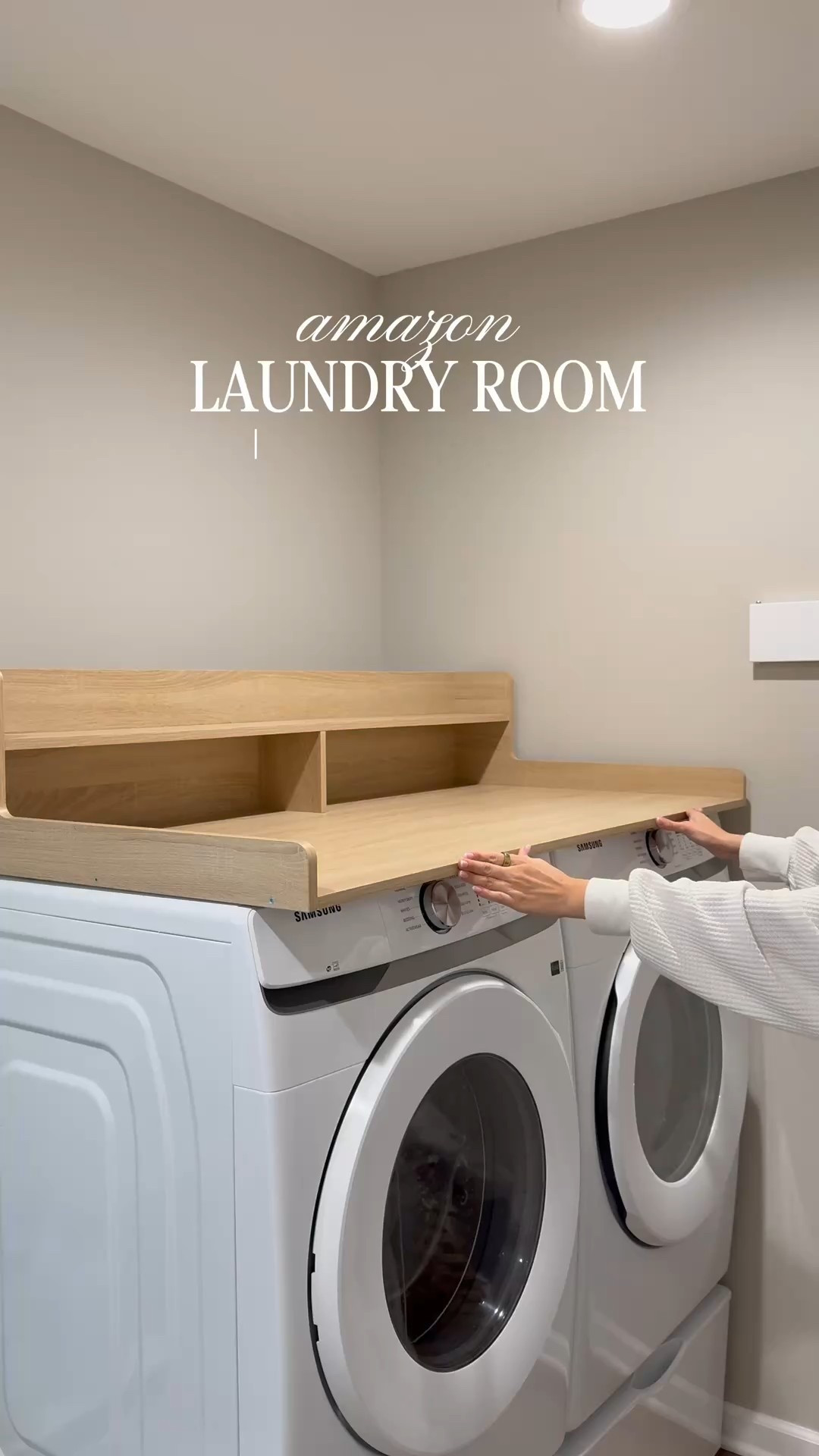 Amazon Laundry Room Organization | Laundry Restock | Smart small laundry organization on amazon under $100

#LTKFindsUnder50 #LTKHome