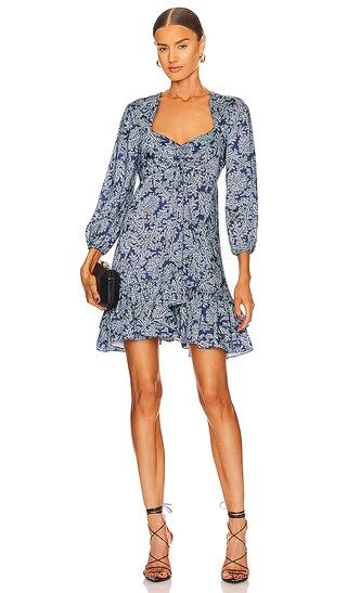 Shawn Mini Dress in Navy & Ivory | Revolve Clothing (Global)