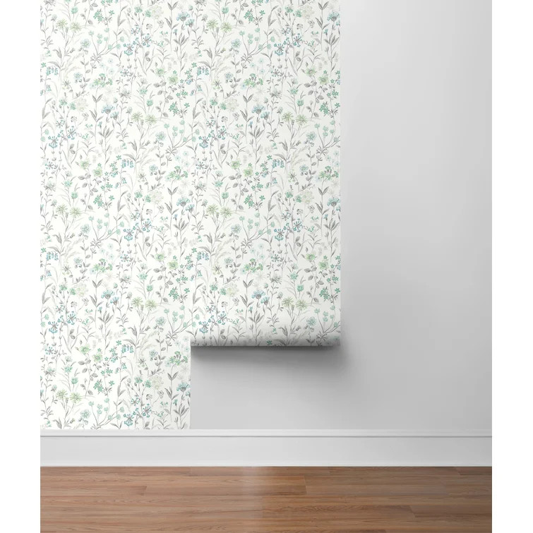 Peel & Stick Floral Roll | Wayfair North America