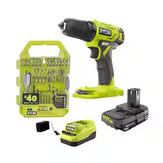 ONE+ 18V Cordless 3/8 in. Drill/Driver Kit with 1.5 Ah Battery, Charger, and Drill and Impact Dri... | The Home Depot