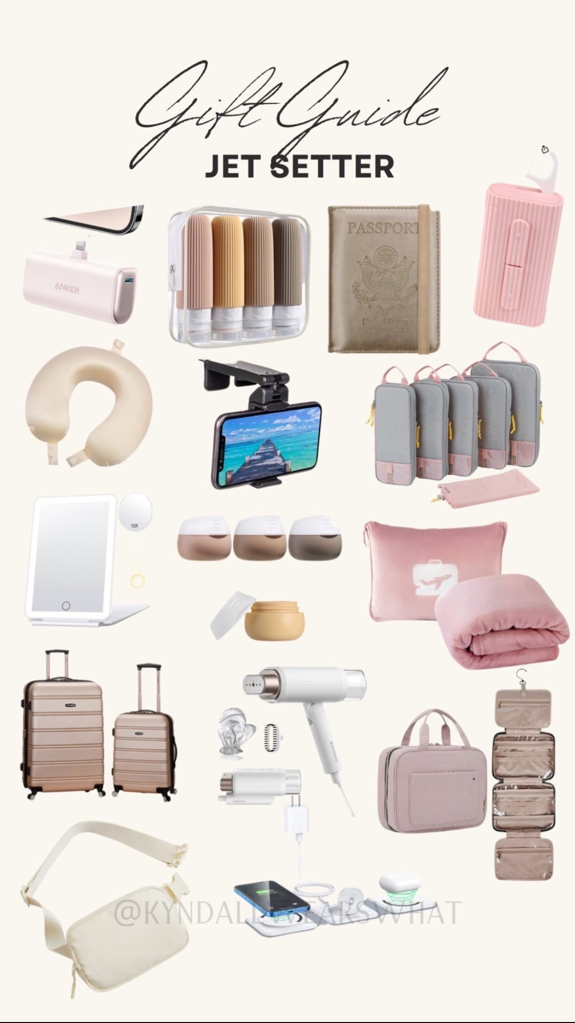 Travel gift guide gifts for the jet setter travel girl Amazon finds holiday gift guide for her 

#LTKGiftGuide #LTKHoliday #LTKTravel