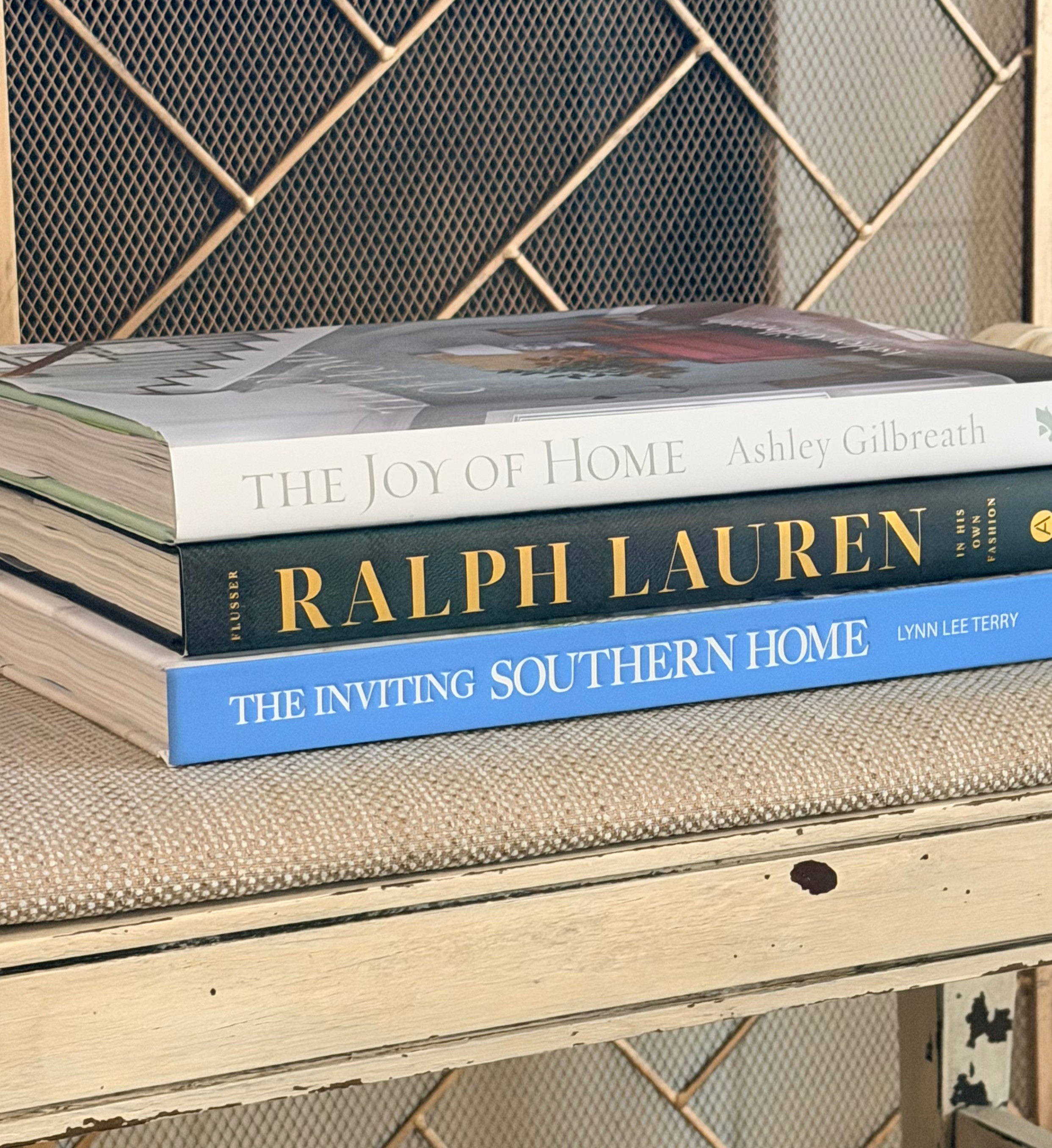 Coffee table books that double as decor 🤍📚
One of my favorite styling tricks is stacking beautiful coffee table books to add color, texture, and personality to any space. These timeless favorites bring a collected, designer look to shelves, consoles, and side tables while offering plenty of inspiration inside their pages.
Featured:
✨ The Joy of Home by Ashley Gilbreath
✨ Ralph Lauren: In His Own Fashion
✨ The Inviting Southern Home by Lynn Lee Terry
Neutral, classic, and effortlessly elevated—these are the details that make a home feel warm and curated.


HomeDecor InteriorStyling NeutralHome SouthernStyle HomeInspiration DecorFinds StyledShelf ClassicInteriors CozyHome

#LTKOver40 #LTKHome #LTKSaleAlert