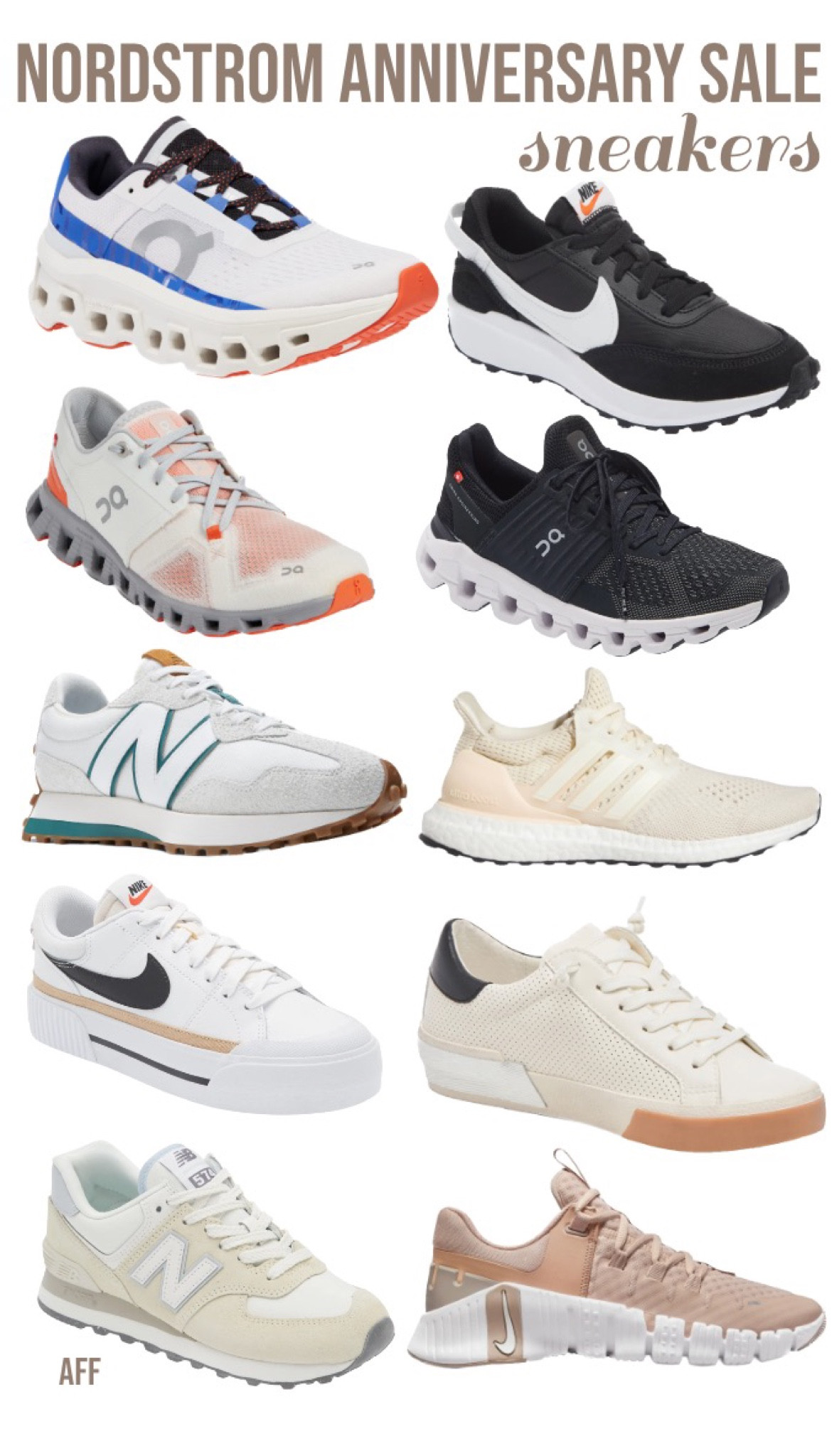 Nordstrom Anniversary Sale Sneakers! 

……………………
oncloud sneakers, on cloud shoes, running shoes, Nordstrom sale shoes, nordstrom sale sneakers, Nordstrom sale under $100, Nordstrom sale under $75, nordstrom sale under $50, P448 John sneaker, P448 sneaker, all birds sale, allbird sneakers, Adidas sneaker, Adidas swift run sneaker, nike waffle debut sneaker, black sneakers, white sneakers, nike court legacy sneaker, platform sneaker, new balance sneaker, new balance 574 sneaker, new balance 327 sneaker, cloudmonster running shoe, best running shoe, best sneaker, nike free metcon 5 training shoe, best training shoe, zina sneaker, golden goose dupes, Adidas ultraboost sneakers, back to school shoes, back to school sneakers, college must haves, college essentials, college shoes, on cloud cloudswift running shoe, cloud X 3 training shoe

#LTKshoecrush #LTKxNSale #LTKBacktoSchool