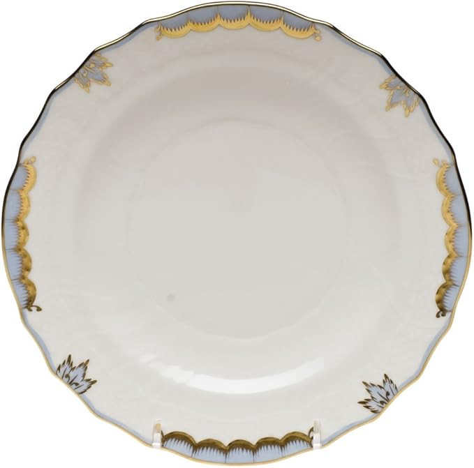 Herend Princess Victoria Light Blue Porcelain Salad Plate | Amazon (US)