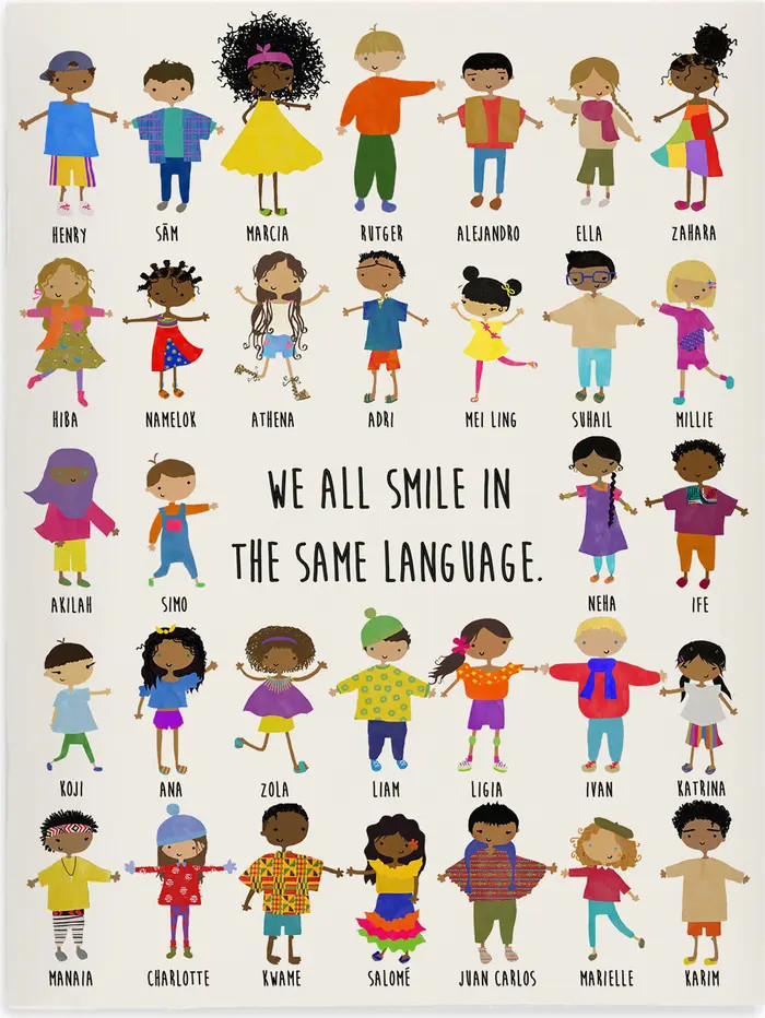 Worldwide Buddies 'We All Smile In The Same Language' Notebook | Nordstrom | Nordstrom