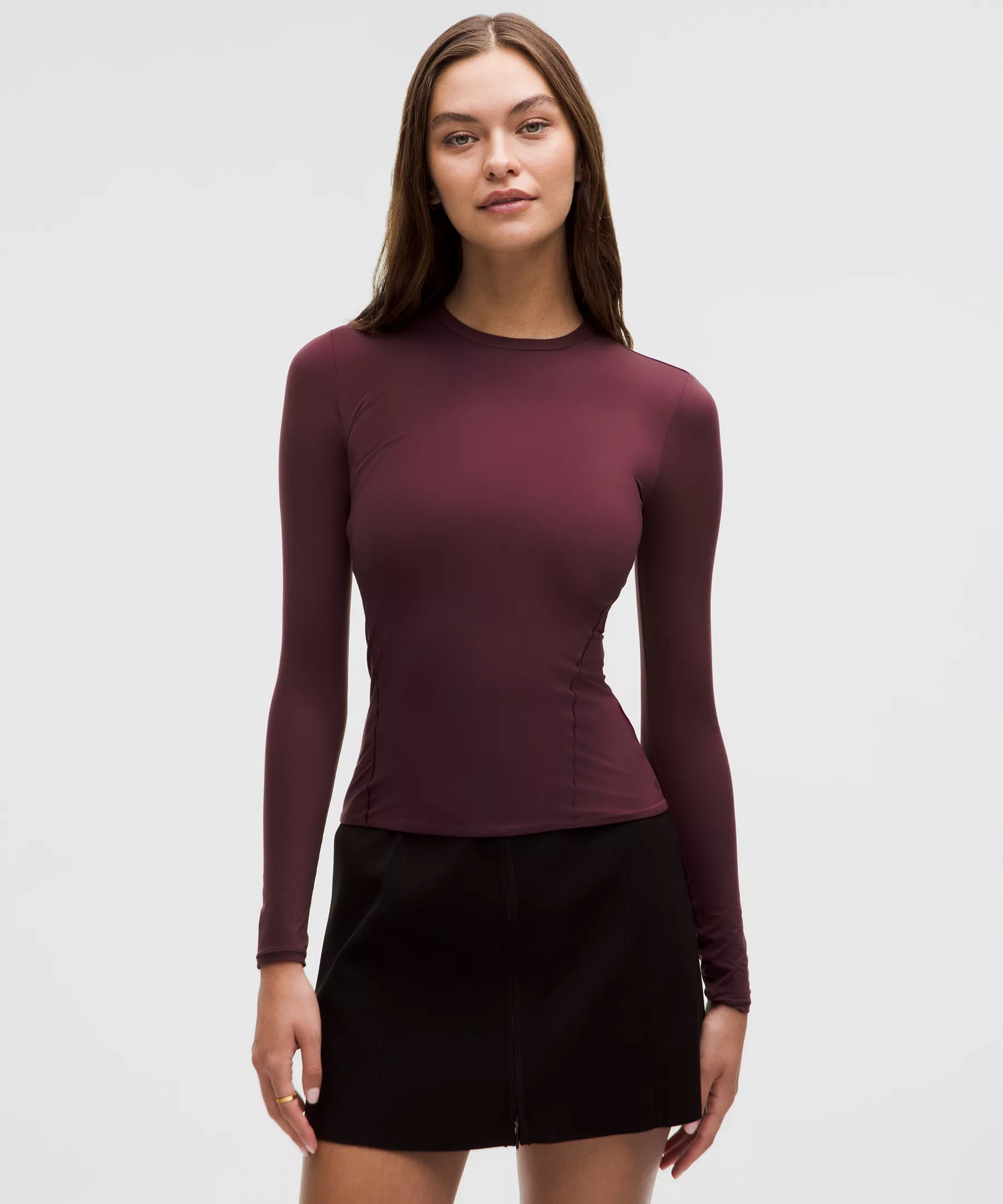 Wundermost Ultra-Soft Nulu Crewneck Long-Sleeve Shirt | Lululemon (US)