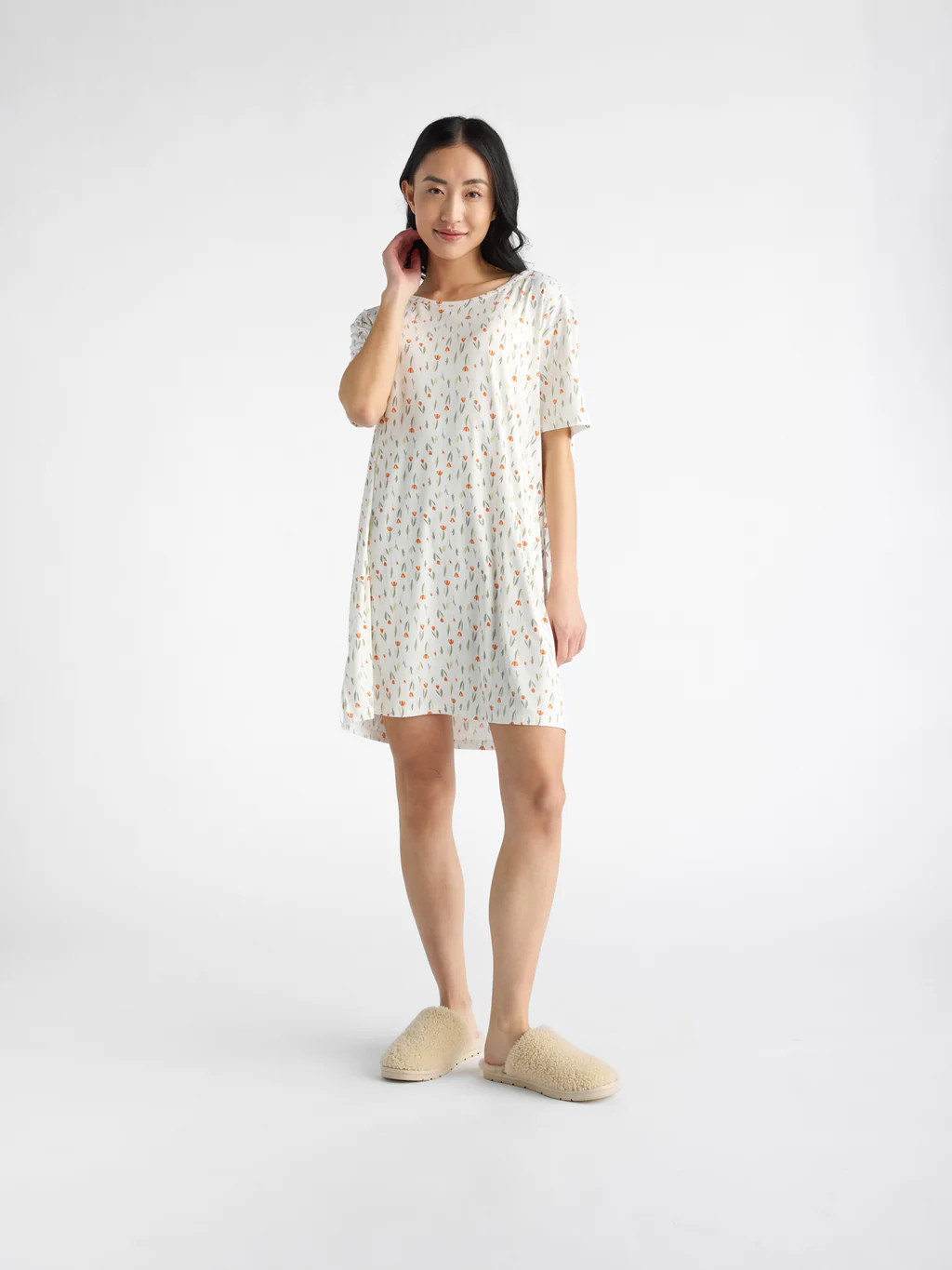 Women's Bamboo Stretch-Knit Sleep Dress | Cozy Earth