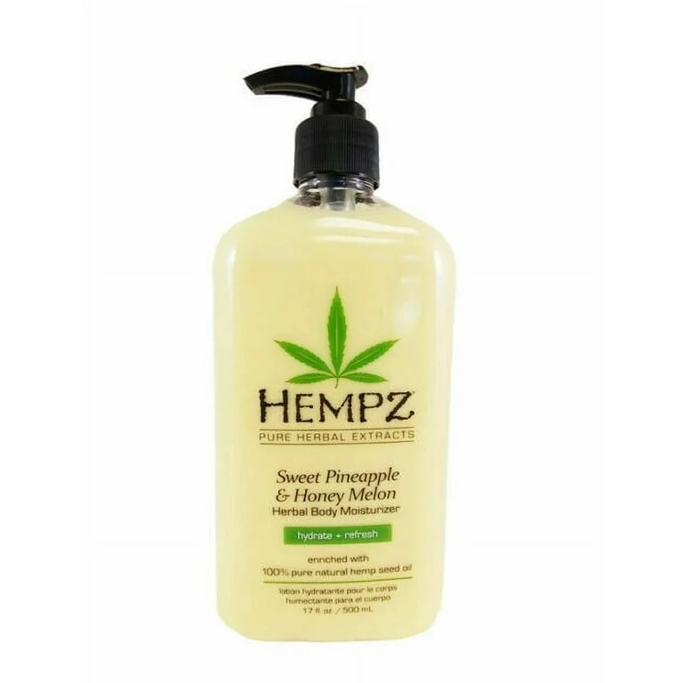 Hempz Sweet Pineapple & Honey Melon Herbal Body Moisturizer, 17 oz | Walmart (US)