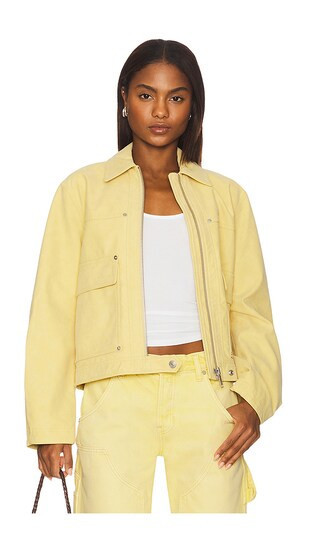 Free People x REVOLVE Blair Jacket in Yellow. - size S | Revolve Clothing (Global)