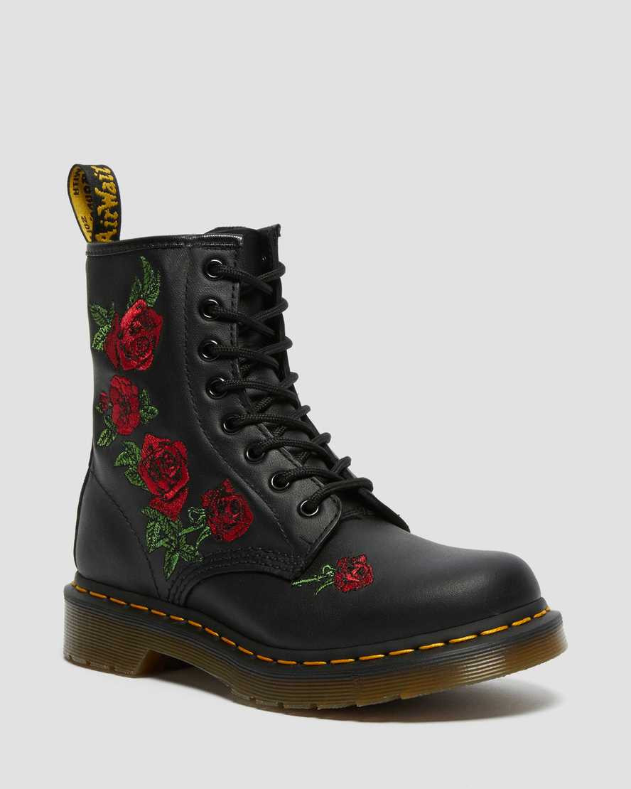 1460 Vonda Floral Leather Lace Up Boots | Dr. Martens