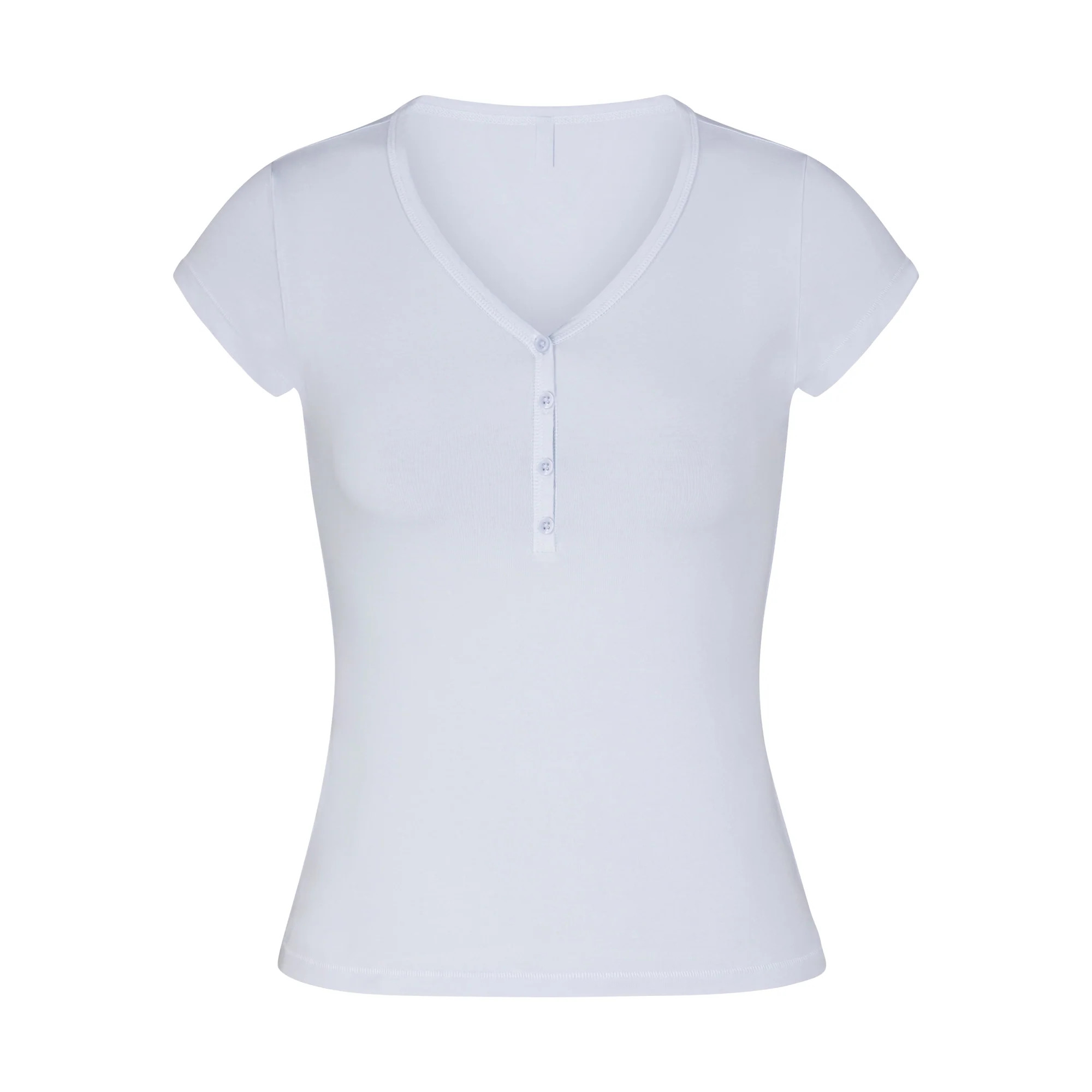 HENLEY T-SHIRT | SKIMS (US)