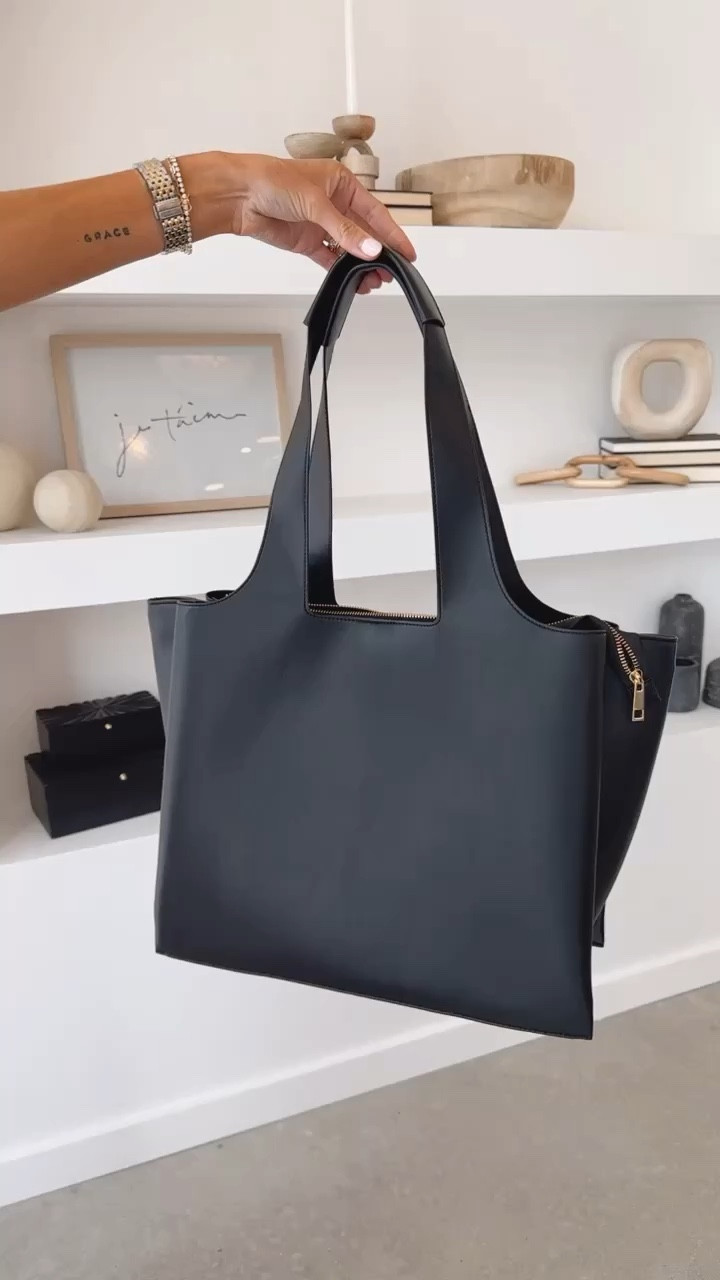 The Leather Mini Tote Bag curated on LTK