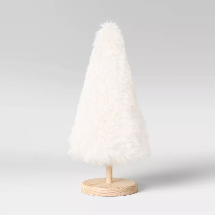 16" Fur Tabletop Tree - Threshold™ | Target